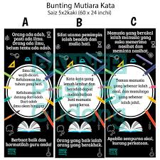 Ketika manusia berada pada posisi yang. Buy Bunting Mutiara Kata Seetracker Malaysia