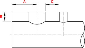 Minimum Length And Spacing For Welded Nozzles