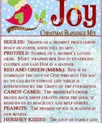 Download this printable poem, along with a bag of candy, to share the gospel with kids this easter. Delicious Christmas Party Favors That Tell The Christmas Story Women S Ministries