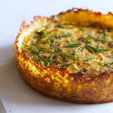 Hash Brown Crust Bacon And Cheddar Quiche Recipe Breakfast Quiche Recipes Quiche Recipes Bacon Quiche Recipe