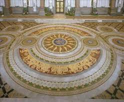 Each collection of ornate marble floor designs is customized to the architecture and the interior design of the unique space. St George S Hall Minton Tile Floor By Cr Cockerell National Museums Liverpool