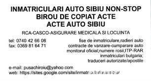 Obtinerea certificatului de autenticitate r.a.r programarea la registrul auto roman vizita la registrul auto. Acte Auto Sibiunon Stop Tel 0740426608 Inmatriculari Auto Sibiu Non Stop Tel 0740426608 Sibiu Servicii Publi24 Ro