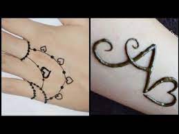 اجمل رسومات حنة رقيقة رسومات تاتو سمبل سهلة بسيطة ارسميها لنفسك فى البيت youtube mehndi designs for girls mehndi designs infinity tattoo