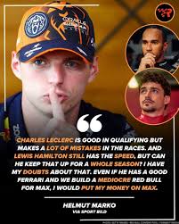 成 BINCE ទត្ត R Ad A ORACLE ORA RedBull N 일일구 Z ElTeanil " CHARLES LECLERC  IS GOOD IN QUALIFYING MAKES A LOT OF MISTAKES IN THE RACES. AND LEWIS  HAMILTON STILL
