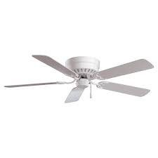 It looks lovely but at night it sometimes makes a clicking or crinkly noise, very subtle but annoying. Mesa Flush Mount Ceiling Fan By Minka Aire F565 Wh