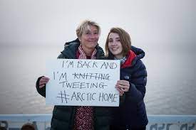 Actress emma thompson joined activists from 4am as they moved the giant polar bear from a greenpeace campaigner, elena polisano told us about the importance of having public figures and. Greenpeace Africa On Twitter Emma Thompson Is Back In The Arctic Follow The Journey With Clyde River Greenpeaceca Arctichome Emma