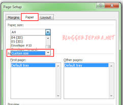 Jul 26, 2020 · materi makalah : Cara Mengatur Ukuran Kertas Dan Margin Di Ms Word Lengkap Blogger Jepara
