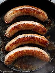 Keto Friendly Brown Brats In A Pan With Butter After Getting Good Color On Both Sides Add 1 Beer To Pan An How To Cook Brats Cooking Brats On Stove Bratwurst