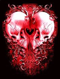 Coeur Brise Skull Skull Art Art