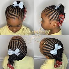 November Love On Instagram Children S Braids And Beads Booking Link In Bio Childrenhairsty Braids For Kids Little Girl Braid Hairstyles Little Girl Braids