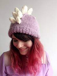 Stegosaurus Hat Knitting Pattern By Louise Walker Knitting Patterns Lovecrafts In 2021 Knitting Hat Knitting Patterns Knitting Patterns