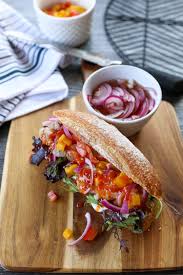 Located on 98 east center street just behind the visitor center is a moab restaurant not to miss! Pork Belly And Mango Salsa Banh Mi Ang Sarap
