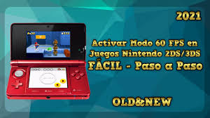 It does not include games released on dsiware. Activar Modo 60 Fps En Juegos De Nintendo 2ds 3ds Youtube
