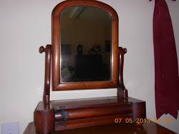 Antique Table Top Shaving Mirror With Drawer From Rubylane Sold On Shaving Mirror Antique Table Mirror