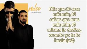 La canción 'mia feat drake' de bad bunny ,incluida en su disco 'la nueva religión ' en el año 2018.este track 06 del álbum la nueva religión es una de las mejores canciones reggaeton ,junto a temas como mia feat drake , del que puedes ver sus letras de música.con 10270 visitas y 1 votos con. Bad Bunny Drake Mia Letra Oficial Youtube