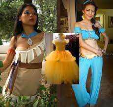 Pocahontas costume for cosplay & halloween. A Brunette S Halloween Midwest Perspective