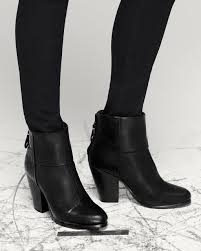 The Classic Newbury Boot In Black Rag Bone