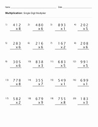 Each math sheet also has an optional answer key checkbox that you can select, if you wish to print an answer key to go along with your math worksheet. Multiplication Worksheets Printable Grade 4 Unique Math Worksheet Free Matheets Grade Multiplication Mon Printable Math Worksheets