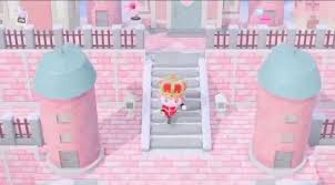 animal crossing store on instagram a pink castle and castle town twitter mmnjuuu anim animal crossing new animal crossing pink castle