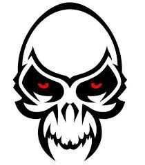 Popular Simple Skull And Popular Tattoos On Pinterest Skull Stencil Skull Tattoo Design Tribal Skull