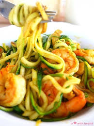 Scampi Courgette Pasta Fitgirlcode Gezonde Pasta S Gezonde Pasta Recepten Pastarecepten