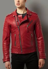 Designer Luxury Leather Jackets Worldwide Delivery Boda Skins Red Leather Jacket Men Mens Fashion Cardigan Leather Jacket