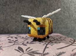 Our emails are made to shine in your inbox, with something fr. Cross Stitch World A Minecraft Bee I Just Finished I Love How It