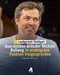 Eil: Querdenken-Gründer Michael Ballweg wurde am Vormittag in den meisten  Punkten in seinem Verfahren wegen Betrugs und Steuerhinterziehung  freigesprochen. https://t.co/p5M9awxnkI