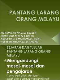 Sebelum masuk kedalam hutan jangan cakap besar. Pantang Larang Orang Melayu
