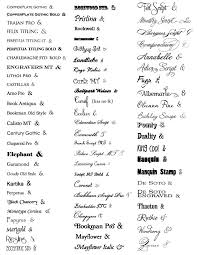 Cards And Pockets Font Chart