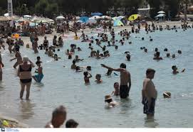 Στο εσωτερικό της ηπείρου η ελάχιστη 3 με 4 βαθμούς χαμηλότερη. Kairos Kallianos Kayswnas Meros Deyteron Apo Ayrio Kai Thn Tetarth 42 Ba8moys