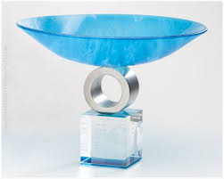Check out our footed glass bowls selection for the very best in unique or custom, handmade pieces from our home & living shops. Personalized Sea Foam Blue Art Glass Pedestal Bowl