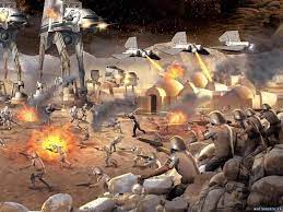 The Battle Of Tatooine Star Wars Wallpaper Star Wars Star Wars Empire