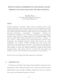  unsur kedua adalah kesediaan memberi sesuatu sumbangan untuk membantu tercapainya. Https Media Neliti Com Media Publications 282529 Peranan Lembaga Pemberdayaan Masyarakat 9be331b1 Pdf