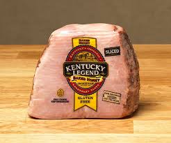 Using a sharp paring knife, score the top and sides in a diagonal crosshatch . Quarter Sliced Ham Kentucky Legend