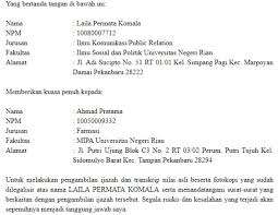 Contoh surat kuasas pengambilan ijazah pendidikan. 12 Contoh Surat Kuasa Berbagai Macam Jenis Terlengkap 2021