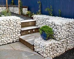 Taslar Ile Yapilan Goz Alici Bahce Duvar Modelleri Walled Garden Bahce Istinat Duvari
