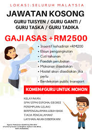 Jawatan kosong institut penyelidikan perhu… permohonan adalah dipelawa daripada warganegara malaysia yang berkelayakan untuk mengisi kekosongan jawatan kosong terkini di institut penyelidikan perhutanan malaysia (frim) sebagai : Maukerja On Twitter Jawatan Kosong Guru 2019 Lokasi Seluruh Malaysia Gaji Asas Rm2500 Kekosongan Guru Tuisyen Guru Ganti Guru Taska Guru Tadika Komen Dekat Bawah Untuk Dapatkan Link Kerja