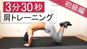 初心者向け 3分30秒の肩トレーニング 5種目で三角筋全体を鍛える 2021 トレーニング 三角筋 肩 トレーニング