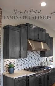 How To Paint Laminate Cabinets Painted Furniture Ideas Painting Laminate Cabinets Laminate Cabinets Painting Laminate