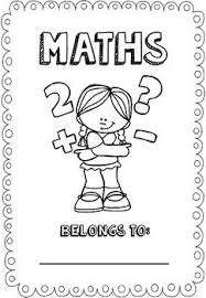 Black And White Book Covers For Kids Editable Subject Title Pages Title Page School Book Covers Holiday Homework