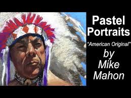 Pastel Portraits-American Original by Mike Mahon (Workshops, Classes,  Tutorials)