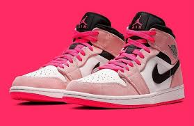 Air Jordan 1 Low Black White Cactus Flower Air Jordan 1 Mid Bubble Gum Pink Air Jordans Jordan 1 Mid Jordans