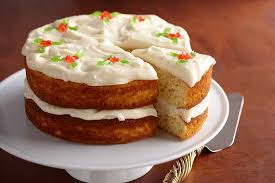 Beat with an electric mixer on medium for 30 seconds. Egg Nog Cake With White Chocolate Sour Cream Frosting Ae Dairy Recipes