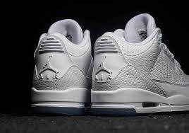 Forever changing sneaker and pop culture, air jordan retro shoes are recognized and revered for performance and style. Air Jordan 3 Pure White 136064 111 Release Date Sneaker Bar Detroit