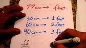 Here is the math, with an explanation to show you how we converted 170 centimeters into feet and inches: 170 Cm In Feet And Inches Youtube