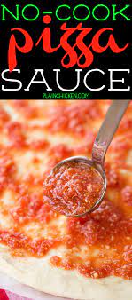 No Cook Pizza Sauce Only 5 Ingredients You Ll Never Buy The Jarred Stuff Again So Delicious Just Like The Sauce On Food Processor Recipes Pizza Sauce Food