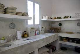 Rumah Minimalis Bergaya Maroko Dapur Rumah Dapur Tradisional Ide Dapur