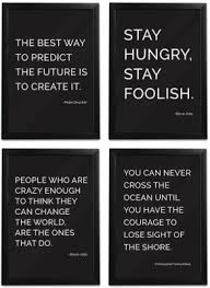 While it does have mixed reviews … Pureloot Com Photo Frames Of Inspirational Thoughts And Motivational Quotes By Steve Jobs Peter Drucker Christopher Wooden Framed Posters For Wall Home Living Room Office Decor 13 X 95 Inch Set Of