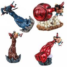 Very vivid colors and we just achieved. One Piece Luffy Gear Fourth Big Gun Nightmare Blue Brown Action Figure 2 Styles Ebay